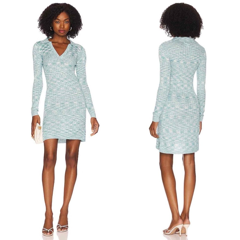 NEW NWT L*SPACE Aria Mini Dress In Poolside Blue